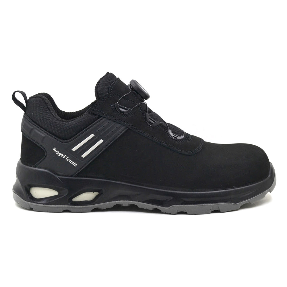 Rugged Terrain TAMPA Metal Free Safety Trainers - Black