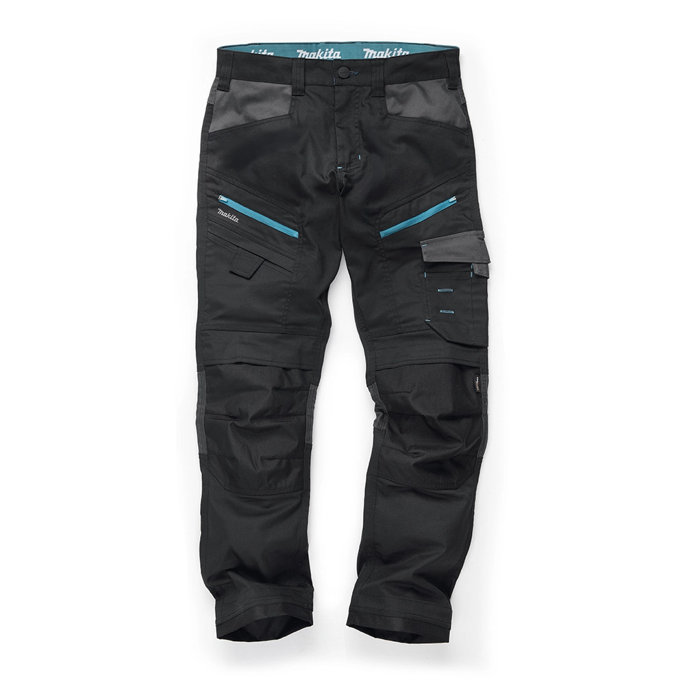 Makita MK303M Vector Stretch Trousers - Black - ITS