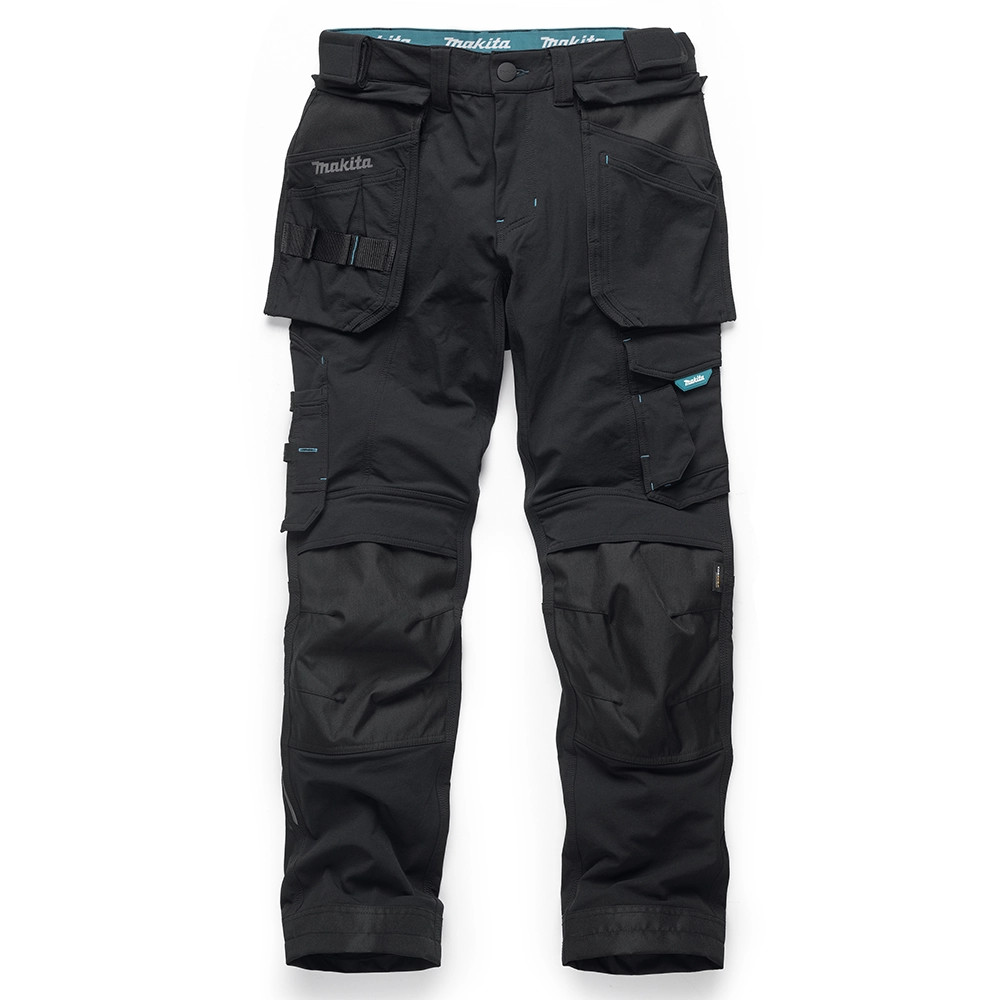 Makita MK304M Onyx Stretch Trousers - Black