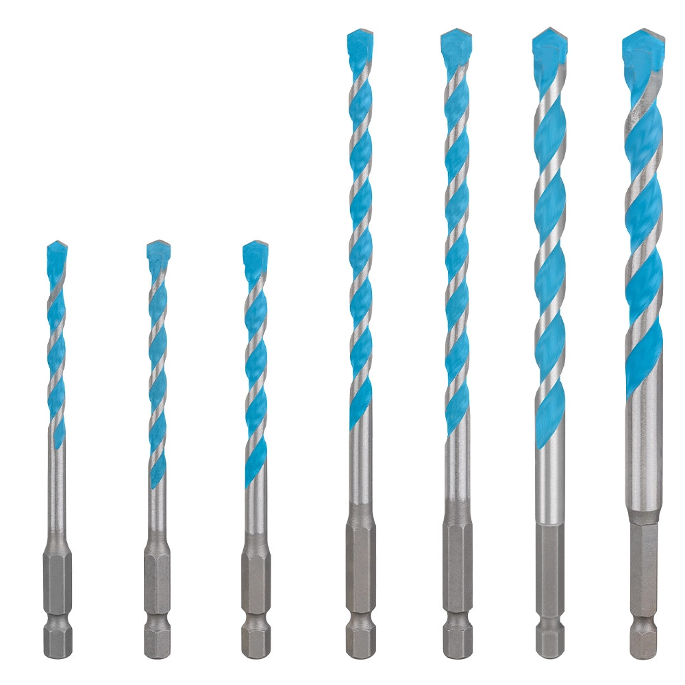 Bosch EXPERT 7 Piece HEX-9 MultiConstruction Drill Bit Set