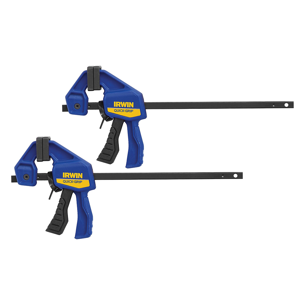 Irwin 115mm (4.5") One-Handed Micro Bar Clamp - Pack of 2