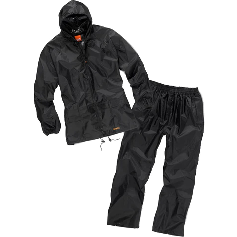 Scruffs 2 Piece Black Waterproof Suit