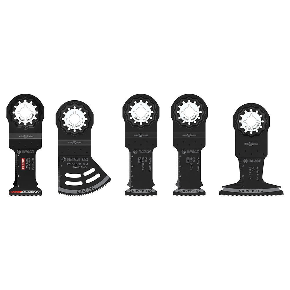 Bosch 6 Piece Electrician & Drywall Starlock Multi Tool Blades Set