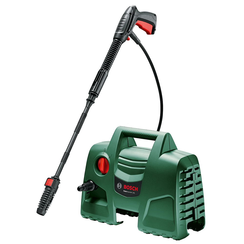 Bosch Green EasyAquatak 100 Long Lance Pressure Washer - 240V