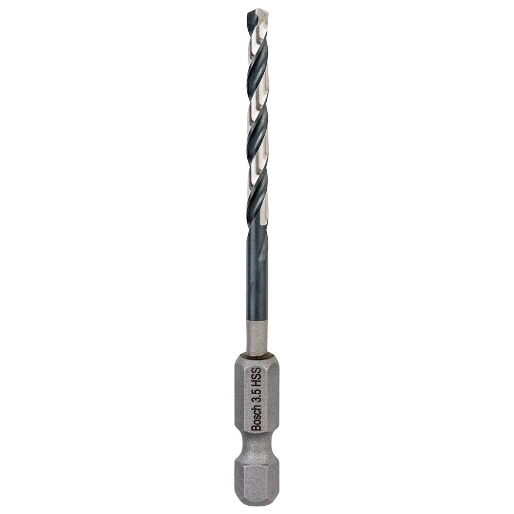 Bosch PRO 3.5mm x 79mm Metal HSS-G Impact Twist Drill Bit