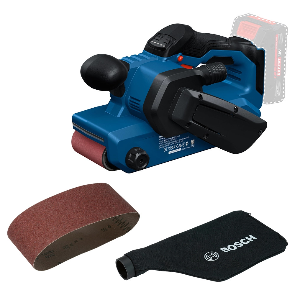 Bosch GBS 18V-75 PRO 18V Brushless Belt Sander - Body