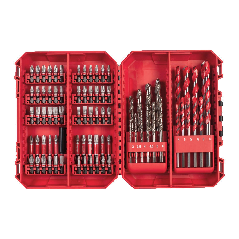 Milwaukee 80 Piece SHOCKWAVE GEN4 Impact Duty Bit Set