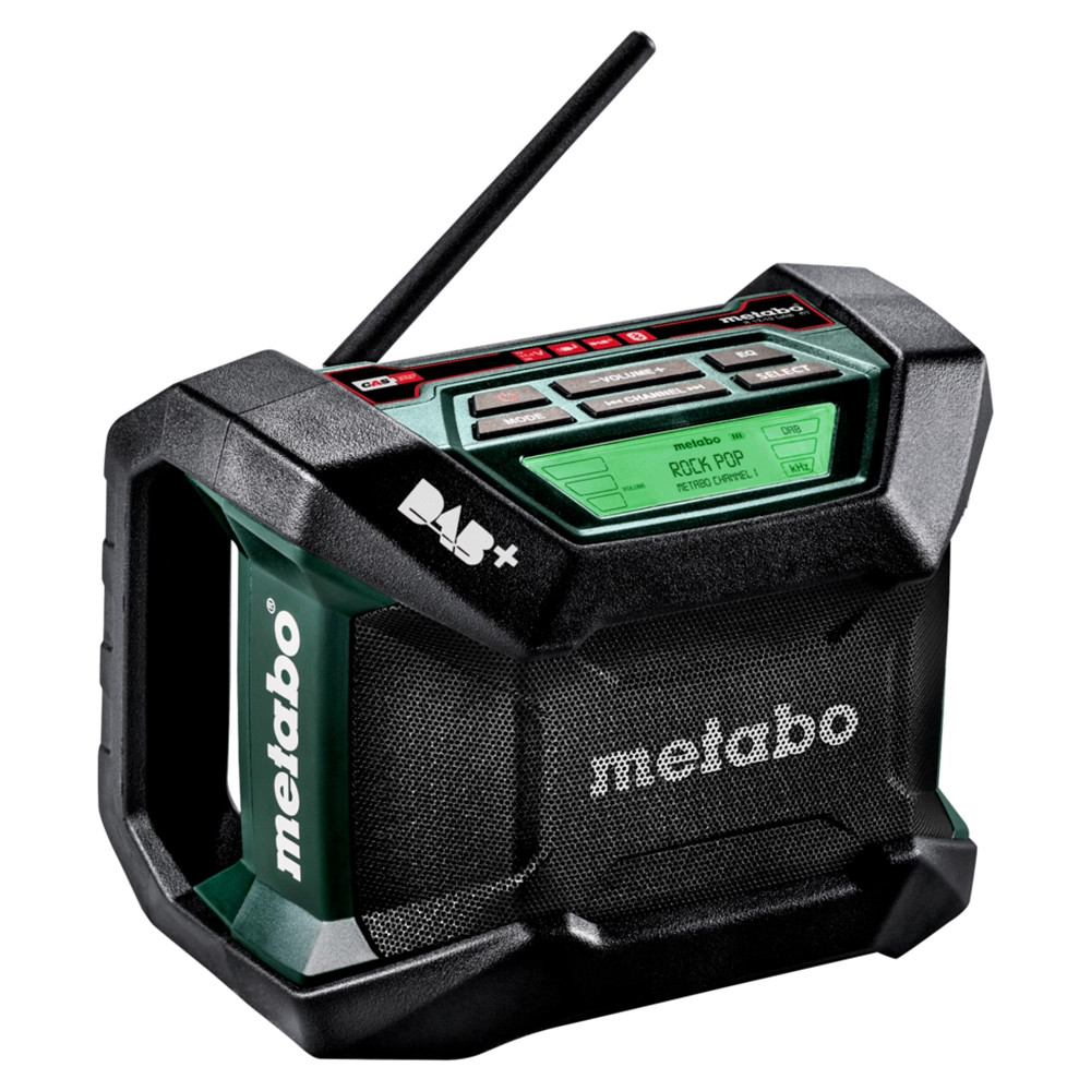 Metabo R 12-18 DAB+ BT AM/FM/DAB+ Jobsite Bluetooth Radio - Body