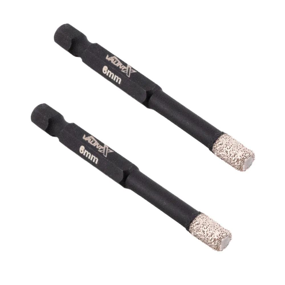 Vaunt X 6mm x 68mm Wax Filled Diamond Tile Drill Bit - Pack of 2