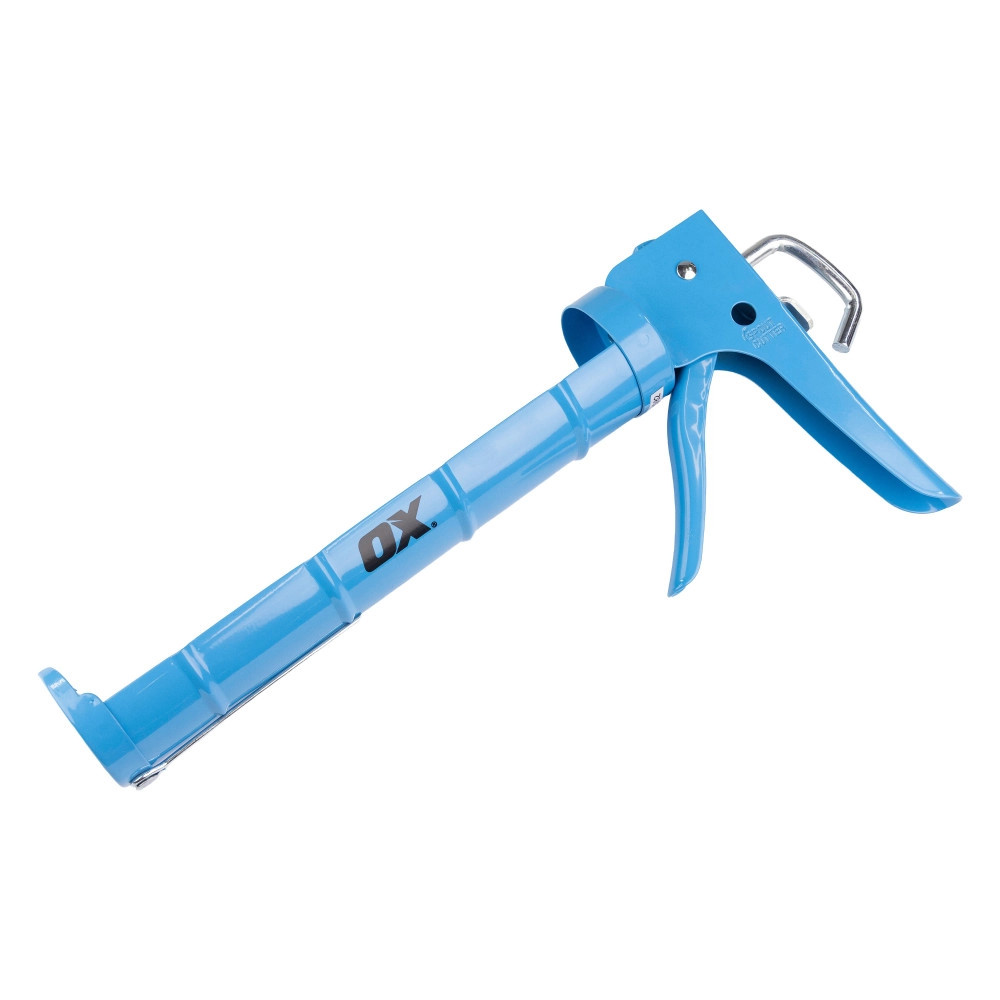 OX 400ml 10:1 Thrust Ratio Half Barrel Caulk Gun