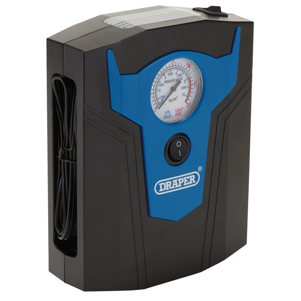 Draper 12V Analogue Tyre Inflator