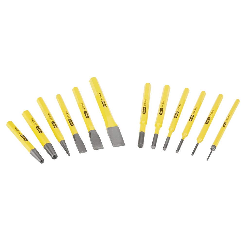 Stanley FatMax12 Piece Punch & Cold Chisel Set