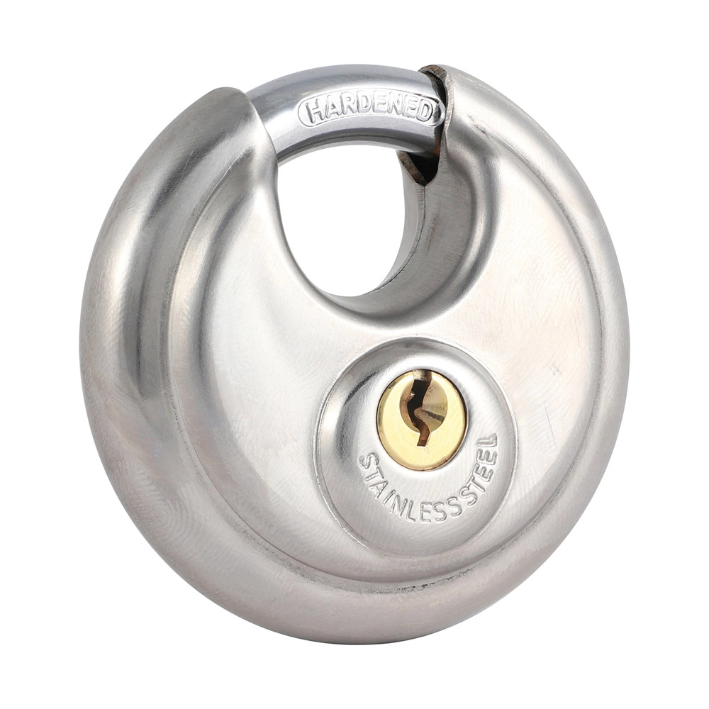 Timco A2 Stainless Steel Disc Padlock - 70mm