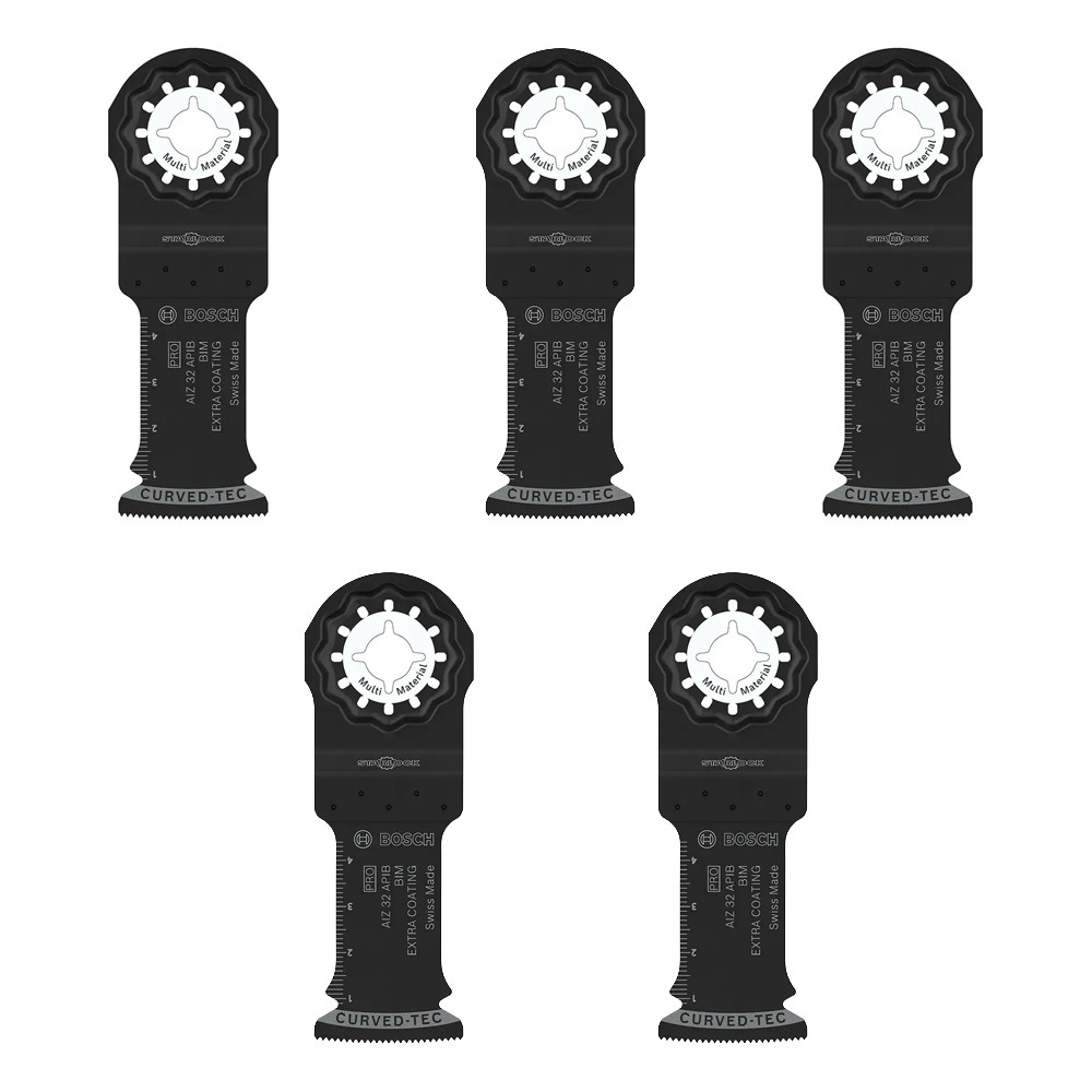 Bosch PRO 32mm AIZ 32 APIB Starlock Multi Tool Blades - Pack of 5