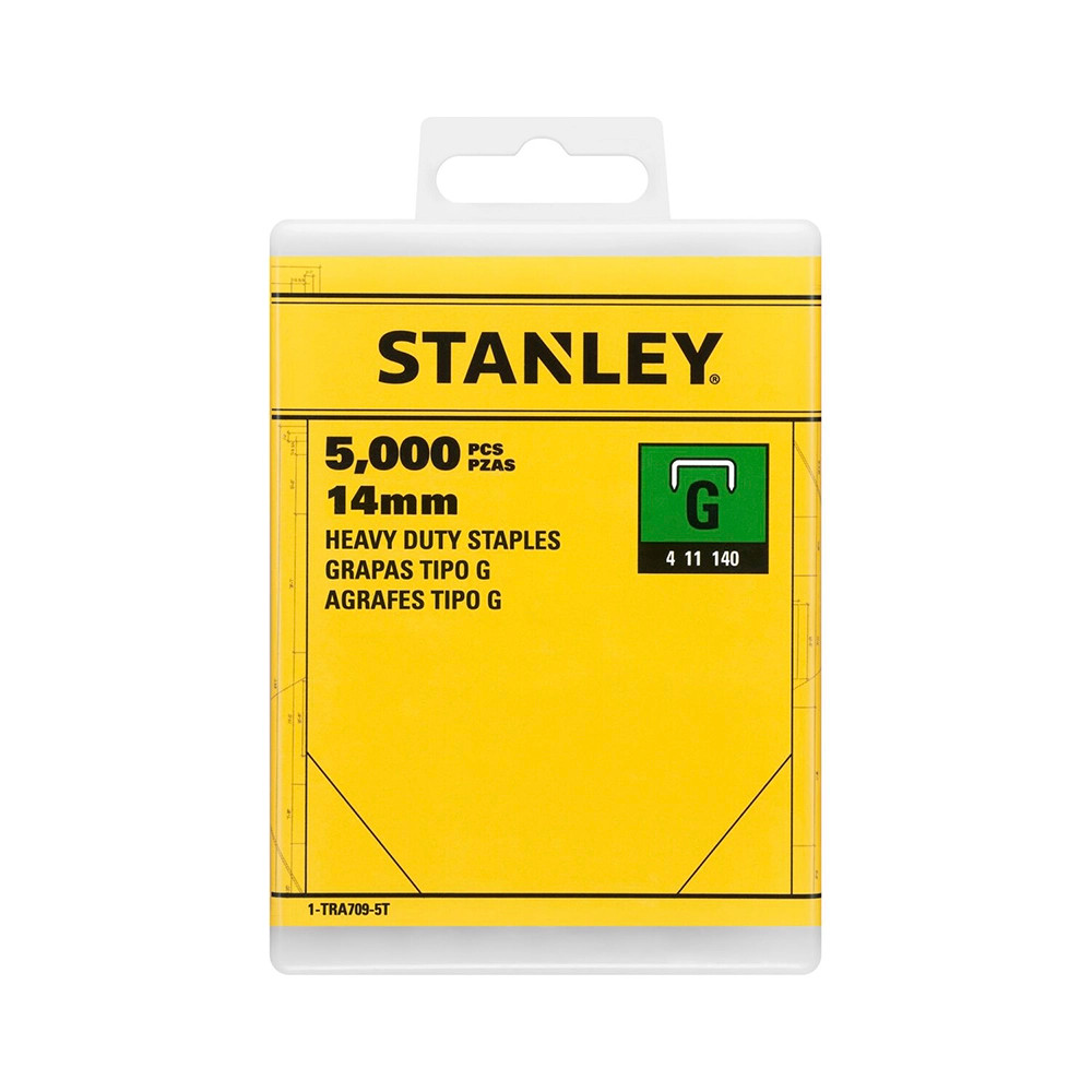 Stanley 14mm Heavy Duty Staples - Pack of 5000