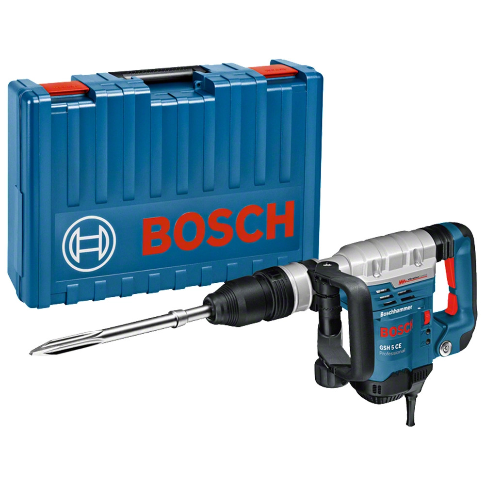 Bosch GSH 5 CE SDS-Max Electric Demolition Hammer with Case