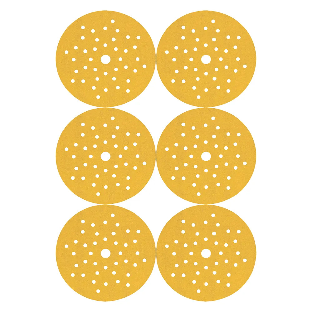 Bosch EXPERT C470 125mm Mixed Grit Multi-Hole Sanding Discs - Pack of 6