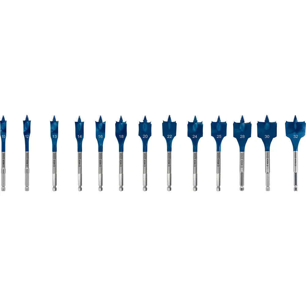 Bosch EXPERT 13 Piece Self Cut Speed Spade Drill Bit Set
