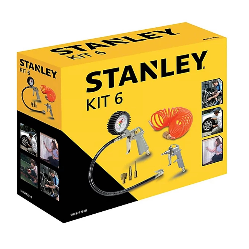 Stanley 6 Piece Air Tool Kit