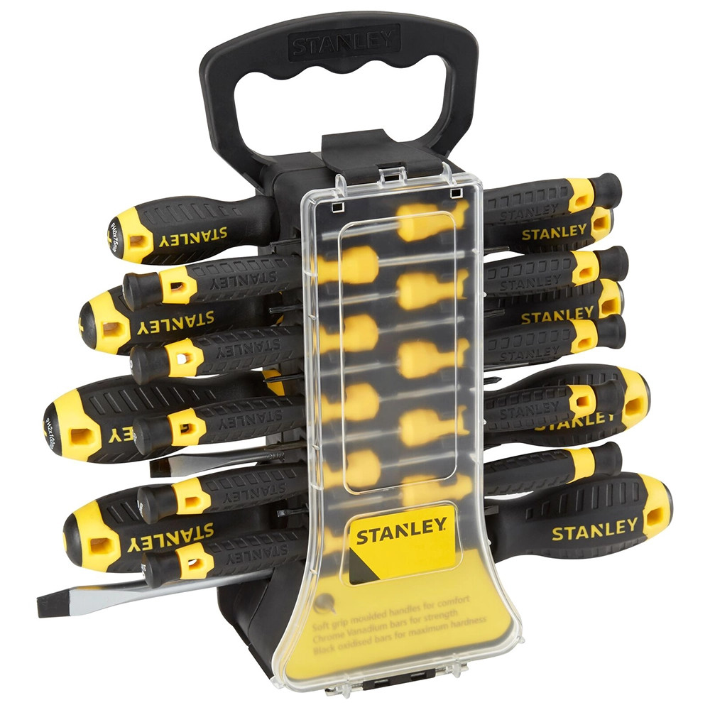Stanley 40 Piece Cushion Grip Screwdriver Set