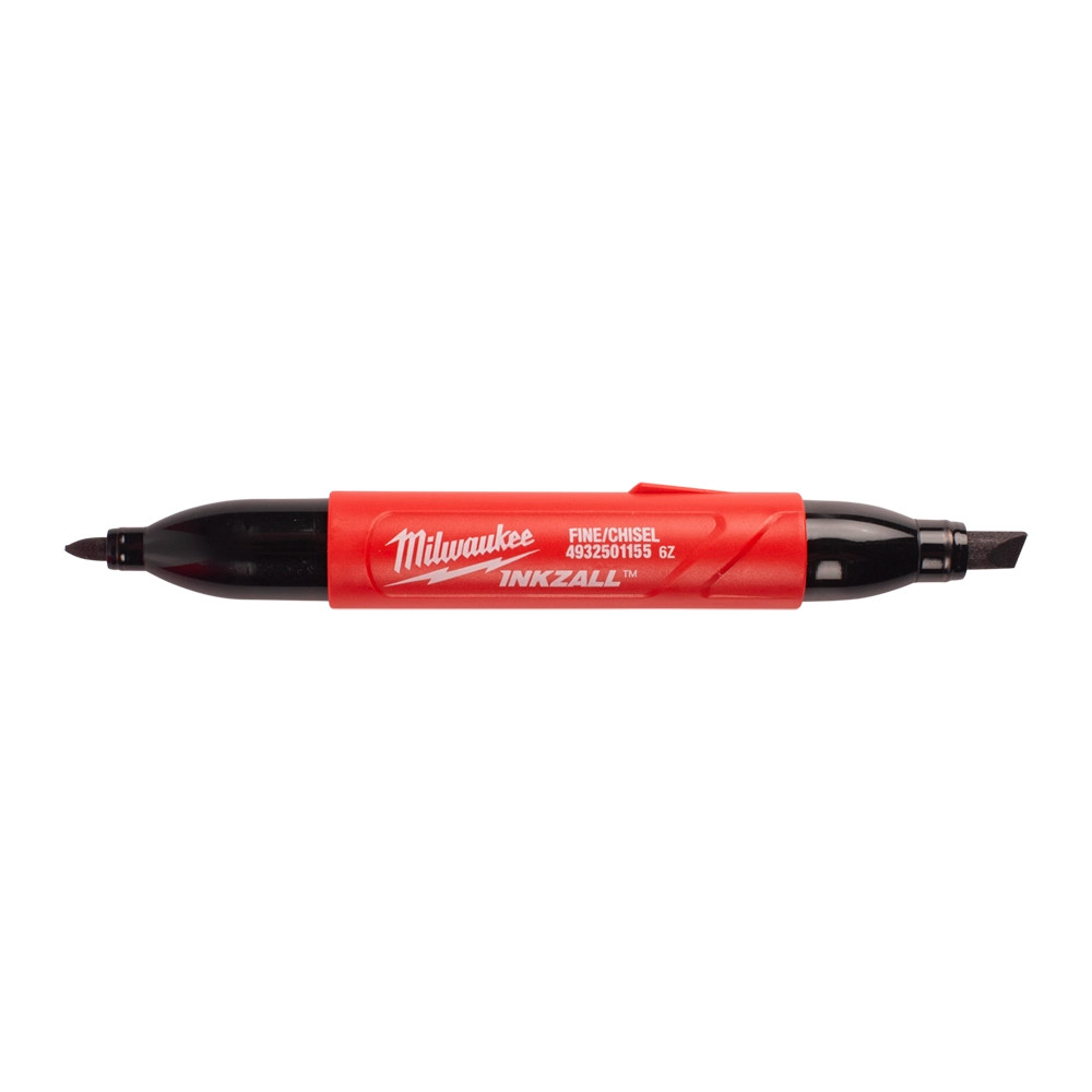 Milwaukee INKZALL Double Tip Marker - Chiselled / Fine Point
