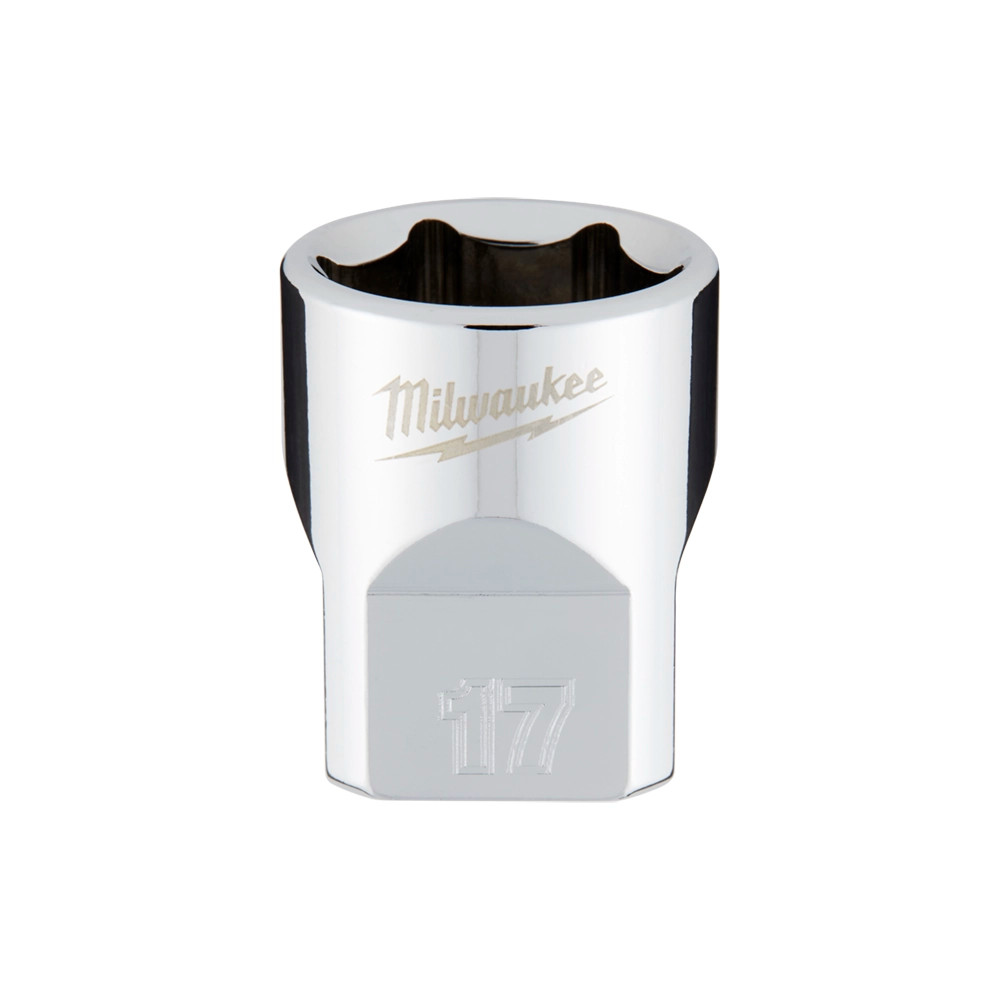 Milwaukee 17mm 3/8'' Drive Metric Socket