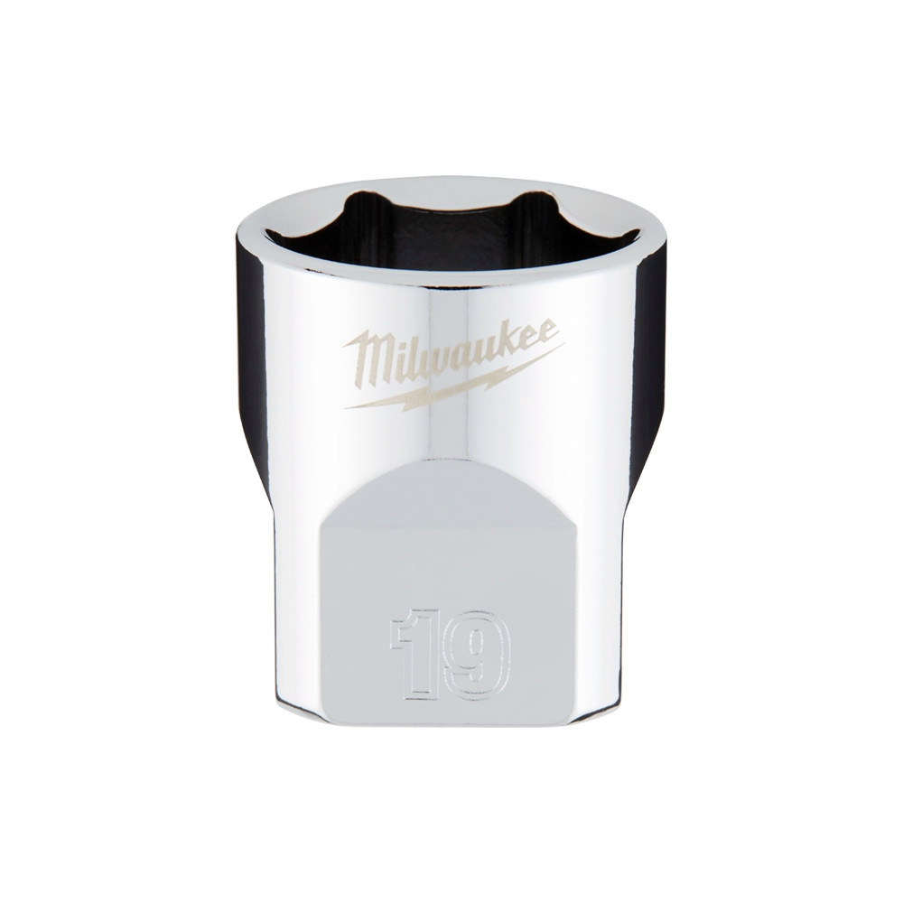 Milwaukee 19mm 3/8'' Drive Metric Socket