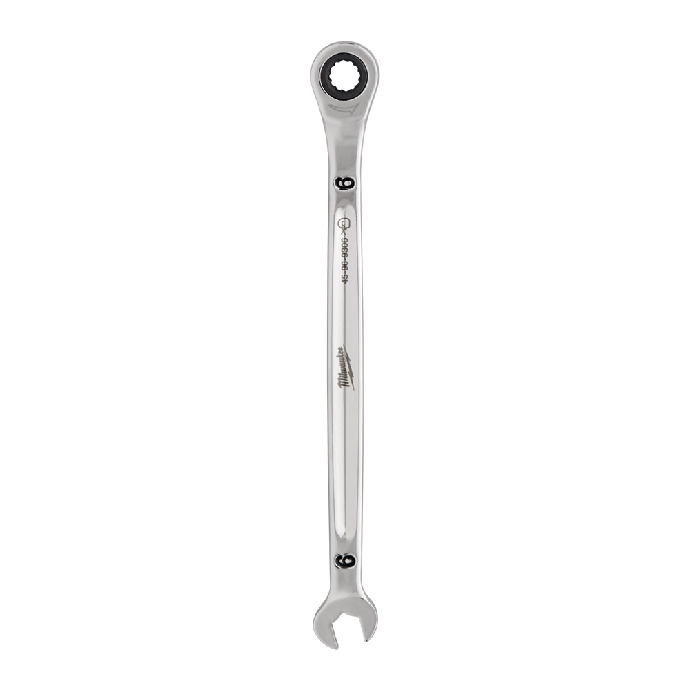 Milwaukee MAX BITE Ratcheting Metric Combination Spanner - 6.0mm