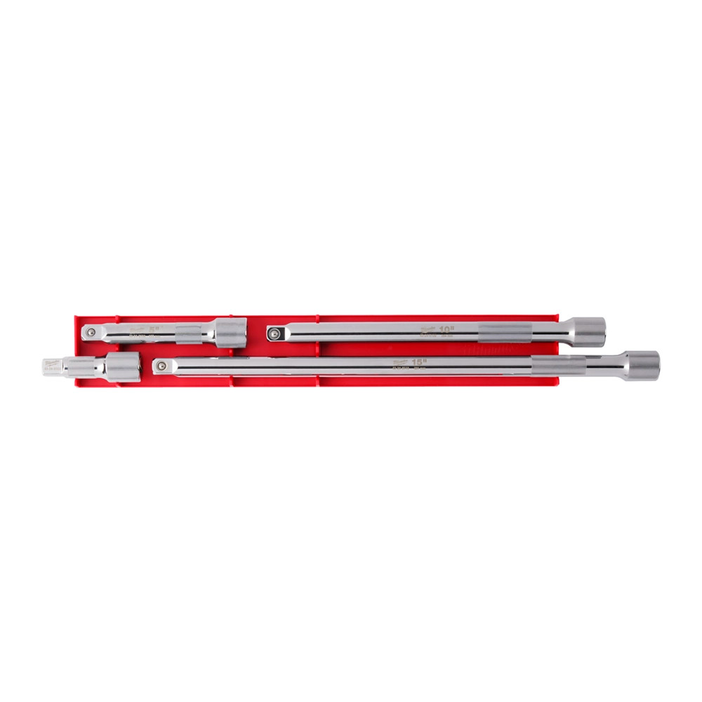 Milwaukee 4 Piece 1/2'' Drive Extension Set