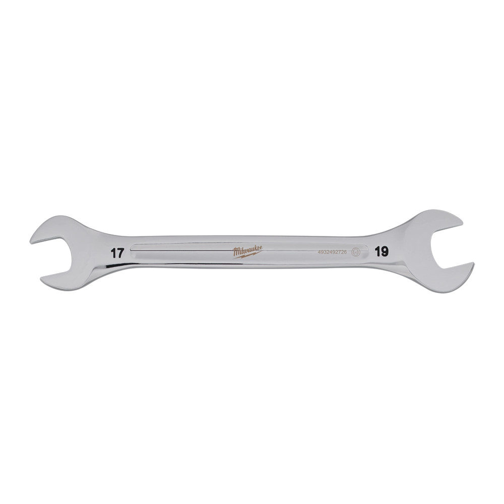Milwaukee Double Open End Spanner - 17 x 19mm
