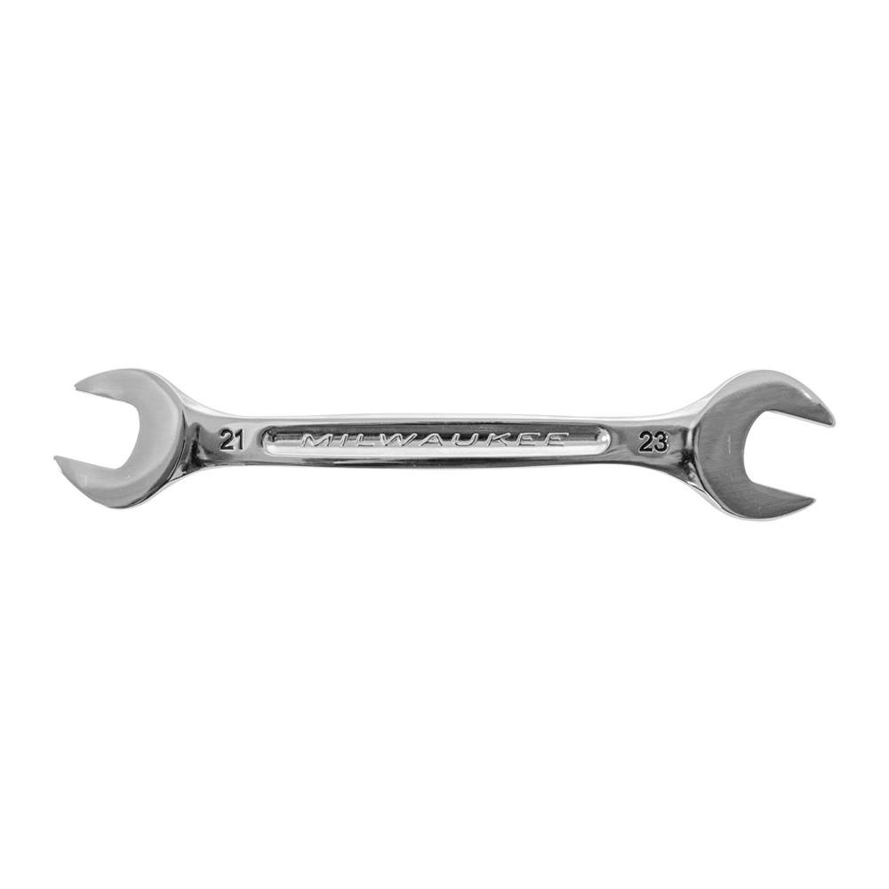 Milwaukee Double Open End Spanner - 21 x 23mm