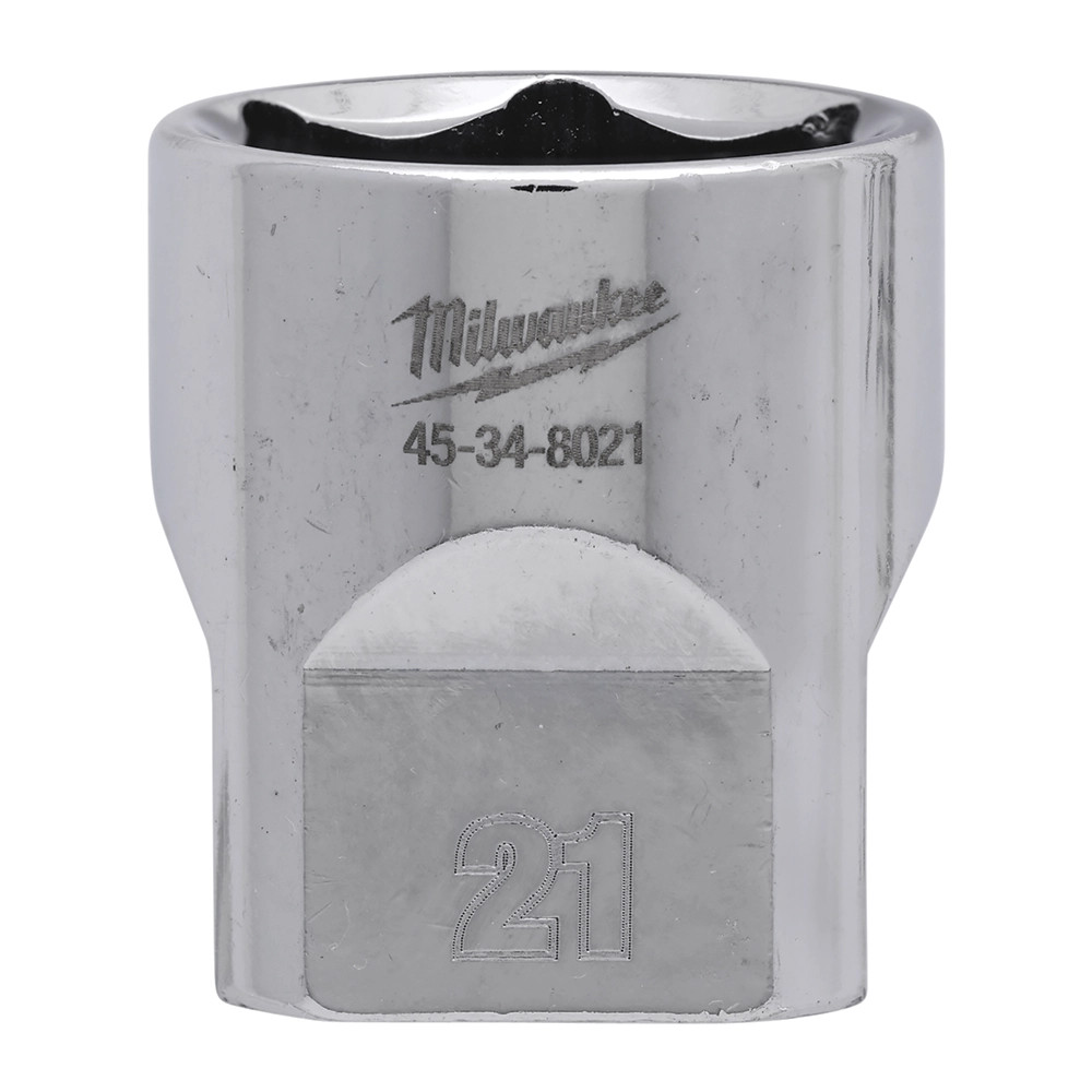 Milwaukee 21mm 3/8'' Drive Metric Socket