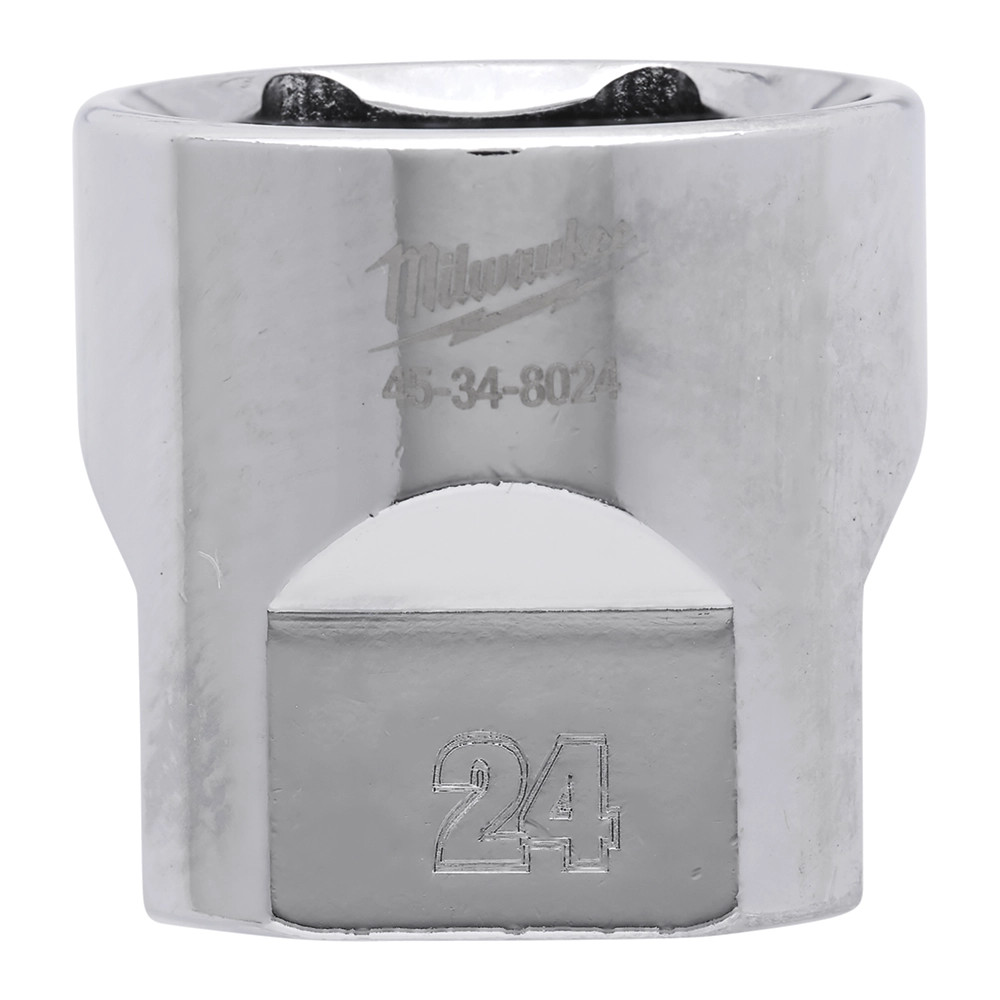 Milwaukee 24mm 3/8'' Drive Metric Socket