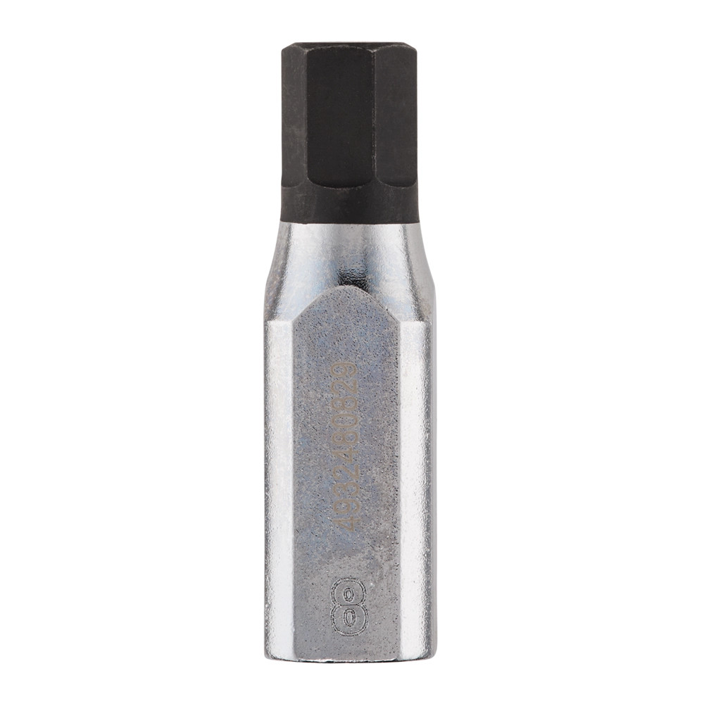 Milwaukee 1/4'' Sq. Drive Hex Bit Socket - 8.0mm