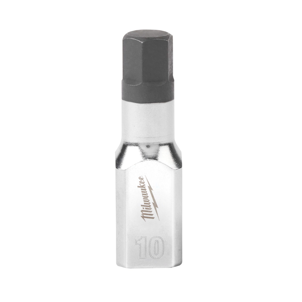 Milwaukee 3/8'' Drive 10mm Hex Bit Socket