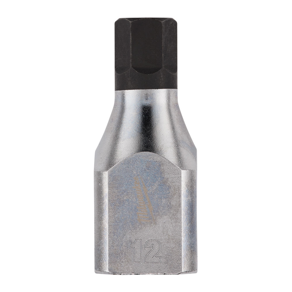Milwaukee 1/2'' Drive 12mm Hex Bit Socket