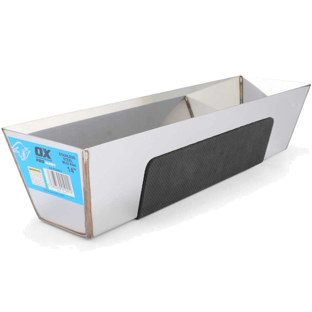 OX Pro 14" Stainless Steel Mud Pan