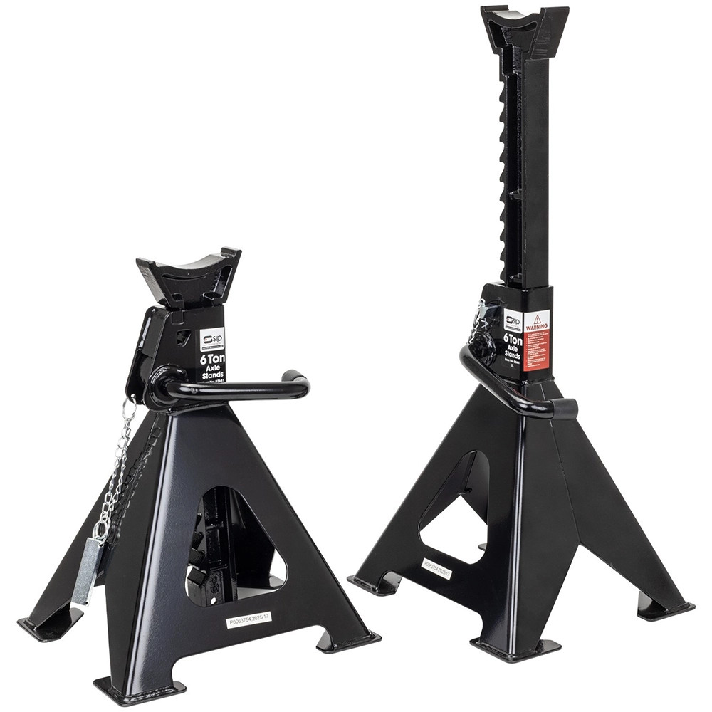 SIP 6 Ton Ratchet Jack Stands