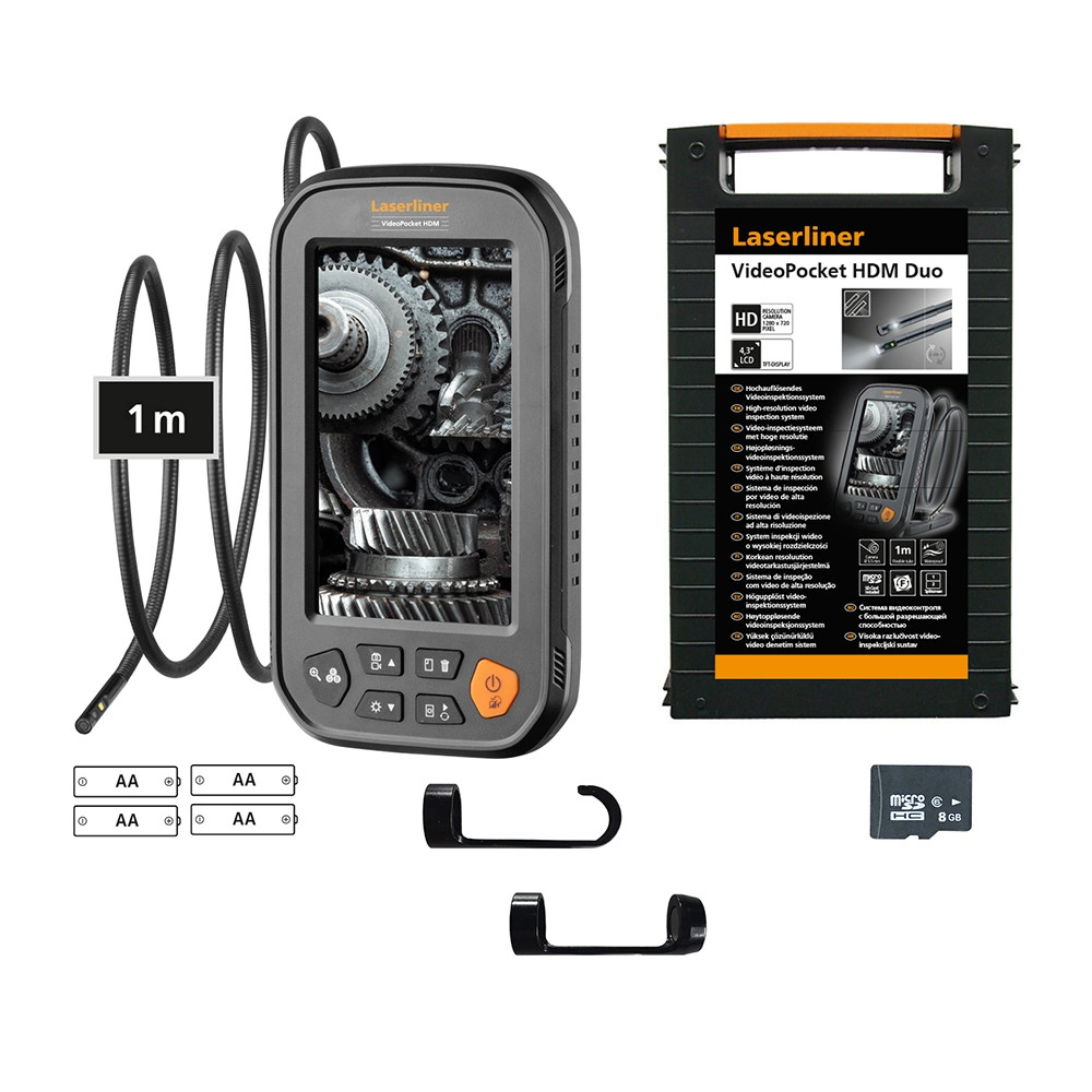 Laserliner VideoPocket HDM Duo Inspection Camera with Case