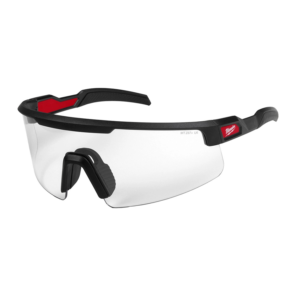 Milwaukee Large Format Safety Glasses - Clear