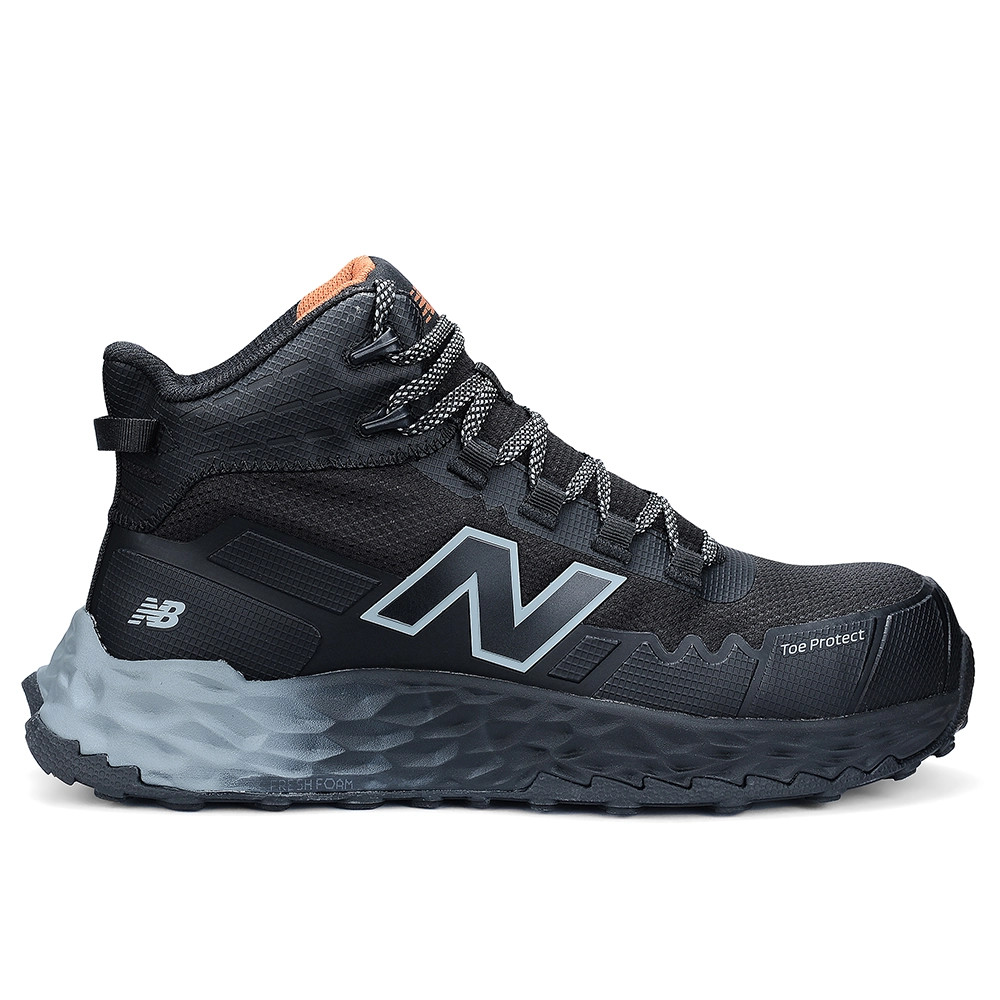 New Balance Fresh Foam Cremorne S3 Womens Mid Safety Boots - Black/Grey