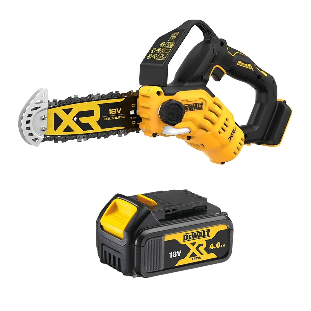 Dewalt DCMPS520N 18V XR Brushless 20cm Pruning Saw - Body & 4.0Ah Battery