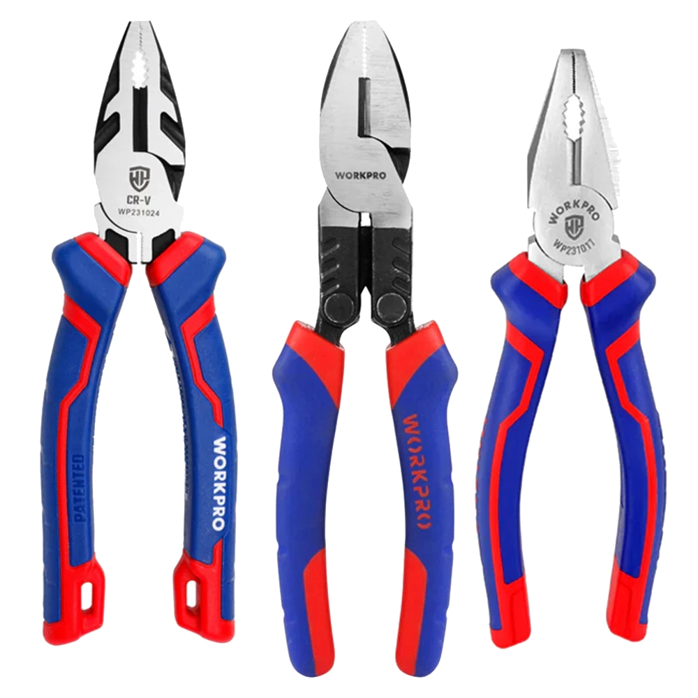 WORKPRO 3 Piece Combination Pliers Set