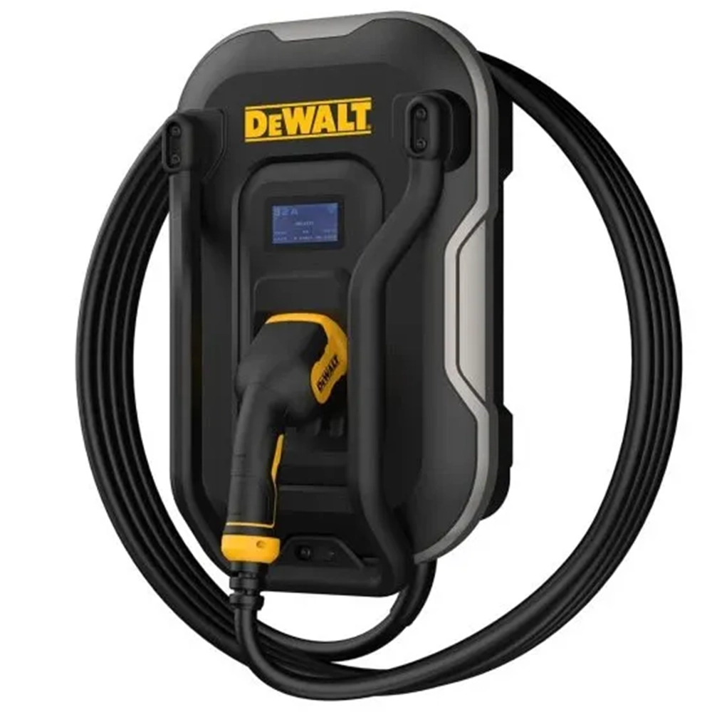 Dewalt DEV32W7C Heavy-Duty 32A Single Phase EV Charger