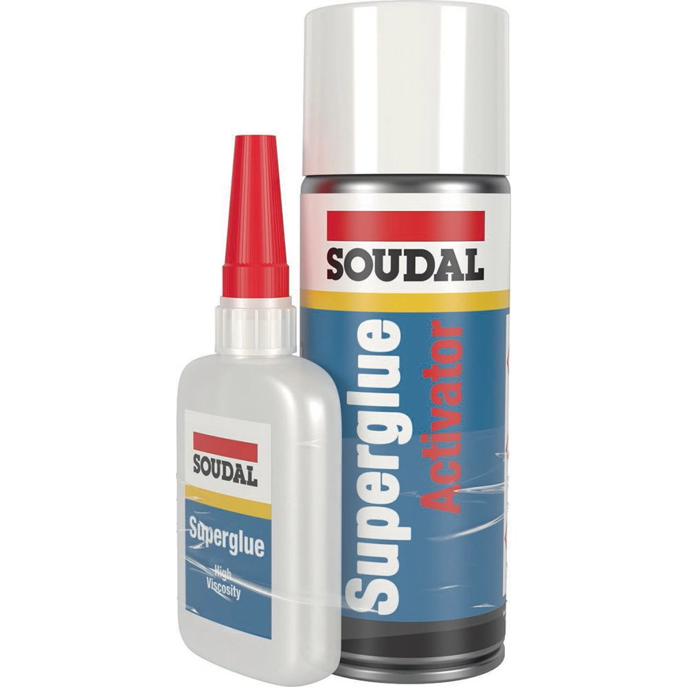 Soudal Superglue Duo Kit (100g / 400ml)