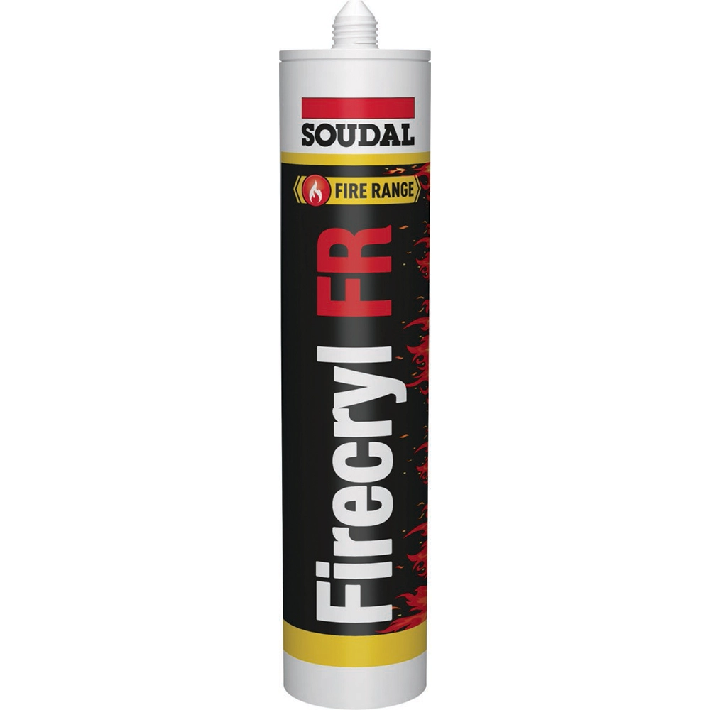 Soudal Firecryl FR Intumescent Acrylic Sealant - White