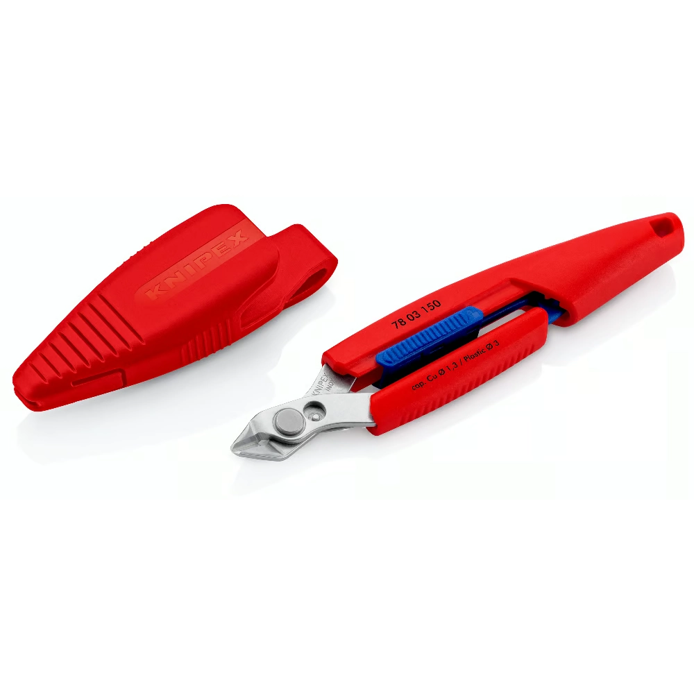 Knipex Slim Knips 78 03 150 Precision Cutting Pliers - 150mm with Tool Holster