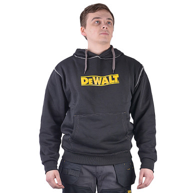 Dewalt Logo Hooded Sweatshirt Black/Yellow