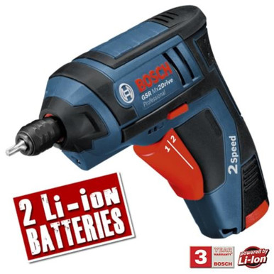 Bosch 3.6v Li-ion Mx2Drive Professional Screwdriver - ITS