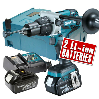 Makita 18v Li-ion Brushless Hammer Drill Driver 850996